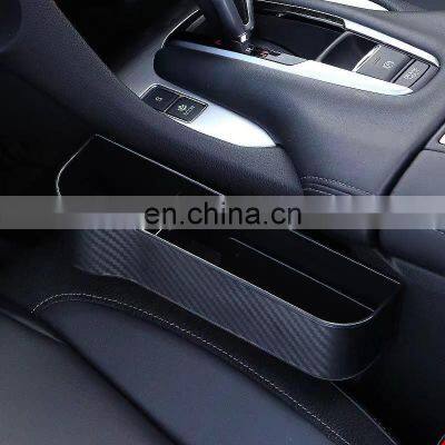 Car Seat Console Organizer Pocket Car Seat Gap Storage Box Multi-Function Leather Car Water Cup Holder for Snacks photo-5