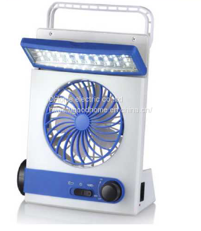Solar Mini Fan 220V Charging Fan With Light Electric Fan Multi-functional Student Fan（Wechat:13510231336）