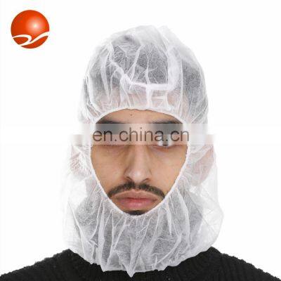 OEM Disposable Balaclava Hood Astronaut Cap Non Woven Hoods With Elastic Band photo-5