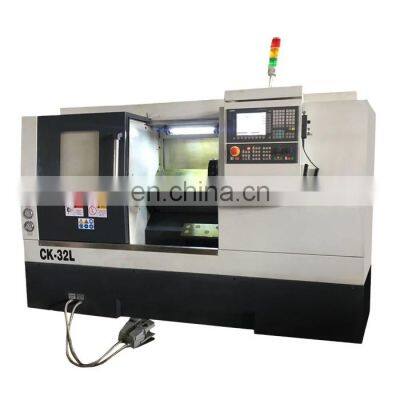 CK32L high precision slant bed cnc lathe for metal processing in China