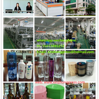 AUTOMATIC ROUND CONTAINER BOTTLE JAR CAP HOT FOIL STAMP EQUIPMENT HOT STAMPING PRINTING PRINTER PRESS MACHINE photo-2