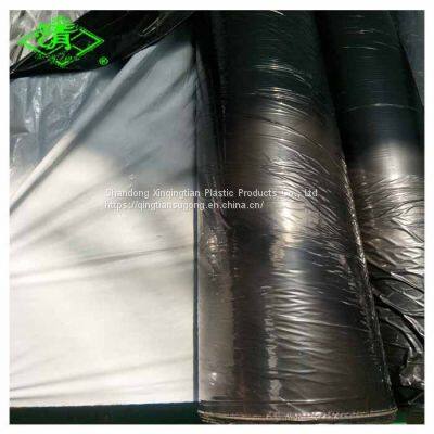3 Layers Agricultural Plastic Black/White Mulch Film photo-3