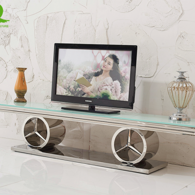 Foshan supplier glass tv cabinet stand tables and television table for room