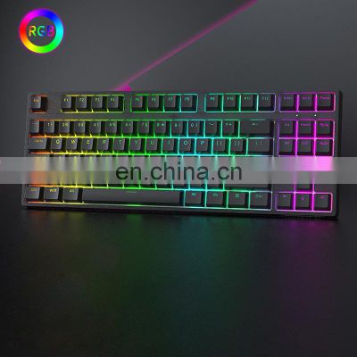 computer accessories laptop ergonomic wireless usb rgb led colored gamer teclado computer bluetooth gaming mechanical keyboard