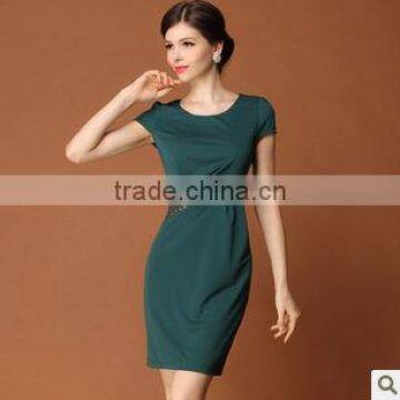 New Fashion Knitted Women Career Dress