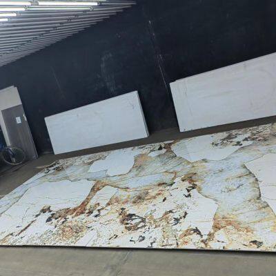 New Design Crystal Padora Sintered Stone Slabs Countertop Luxury Padora Sintered Stone photo-2