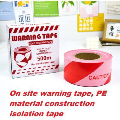 Non adhesive warning tape