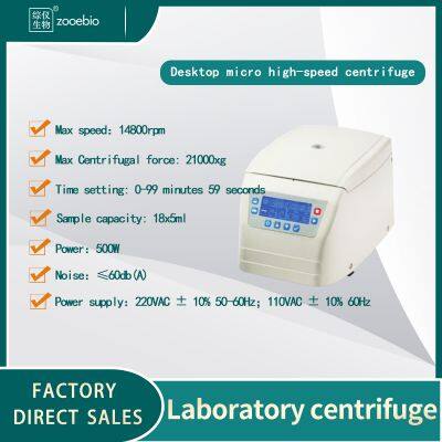 Tabletop Micro High Speed Centrifuge Minimax 21K