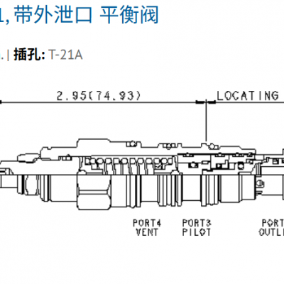 Compatible With Various Models of Hydraulic Valves From Haidefos, Sun, Rexroth; Customizable Balance Valve CWCALIV photo-4