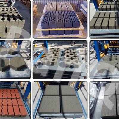 Fabrikgroßhandel Zementvollflugasch indische hydraulische Verriegelungsautomatische Betonziegelherstellungsmaschine photo-6