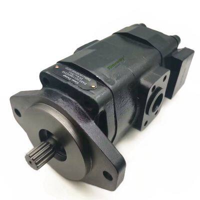 Double Gear Pump PGM 25.4-20cc Hydraulic Pump Main Control Pump for Replace PARKER PGM315 photo-1