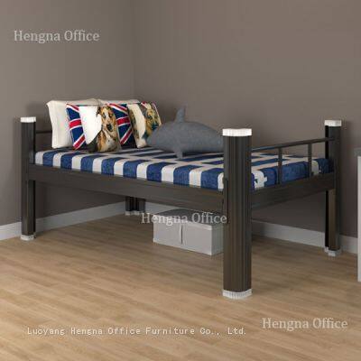 Modern Metal Single Bed Frame | Durable Iron Tube & Noise Free Construction | Hospital Or Home Bedroom - Custom Furniture Factory photo-5