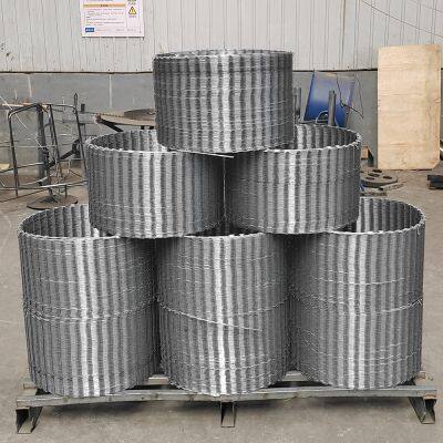 Arame Farpado Galvanizado de Ferro de Segurança em Espiral para Proteção de Cercas