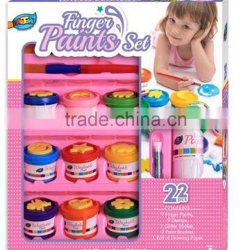 9 Finger Paint EVA Set Set ,School Supply Kid Arts and Crafts Box Packing