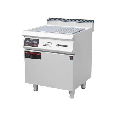 Industrial Induction Griddle with Temperature Control & 220V Operation