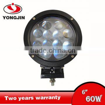 Hight brightness led working light formotorcycle cree 60w led driving light