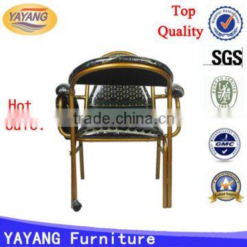 Hot Sale High Quality Different Colors Factory Metal Muslim Prayer Chair in Hotel Chairs photo-2