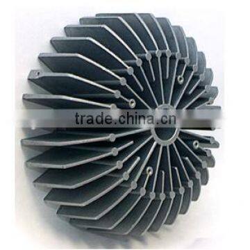 100w round aluminium heat housing extrusion led bulb heat sink