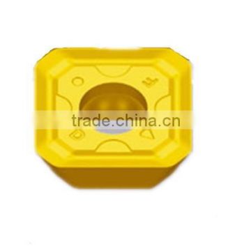 factoy produce yellow coating tungsten carbide milling insert SEET