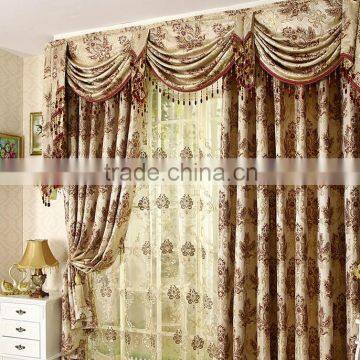 High - grade European style European flower living room bedroom window curtain