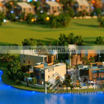 Real Estate Model,Building Model With Landscape,Miniature Architecture Models photo-2