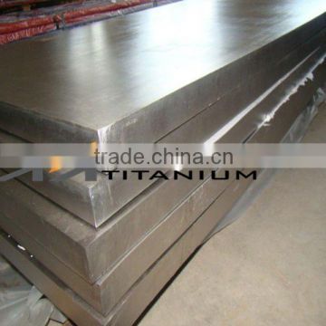 Thick titanium alloy sheet