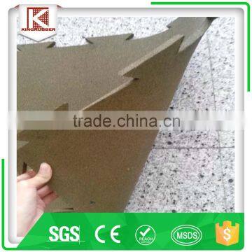 Sound insolation whilesale rubber floor tile