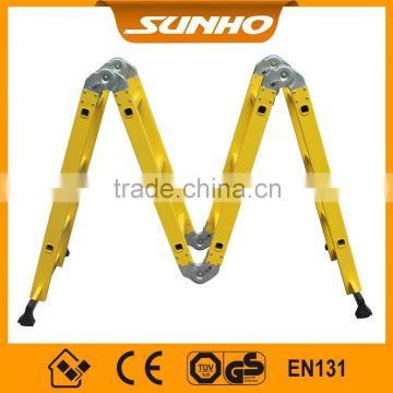 Aluminum multifunctional ladder, aluminum multipurpose ladder