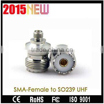 Joytone AC-10 sma-female to SO239 UHF antenna adapter connector