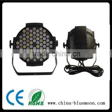 Black Lighting LED Lighting Fixture 72pcs*3w LED Lighting DMX Disco Party Club Par Outdoor Stage Light