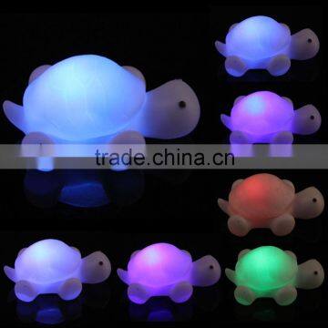 New Turtle LED 7 Colours Colors Night light Lights Lamp Party Christmas Decoration Colorful