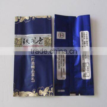Side Gusset Heat Sealing Green Tea Packaging Vaccum Bag photo-2