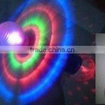 Led 3D double ball spinning windmill with 9 leds