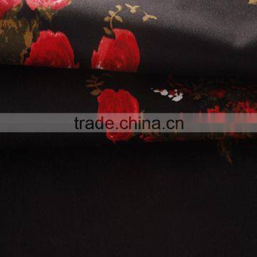 100 Cotton Fabric Printed Red Roses Design Fabric Textile for Shirt photo-6