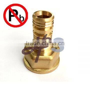 hot forging Low lead brass straight female thread pex fitting manufacturer