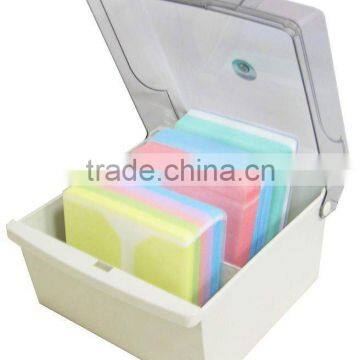 CD / DVD case with sleeves