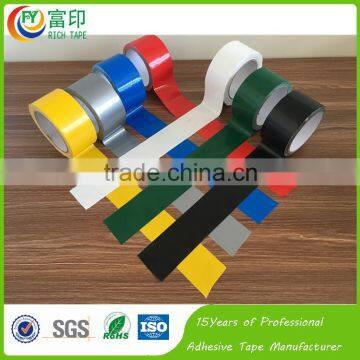 Black White Sliver Cloth Adhesive Tape