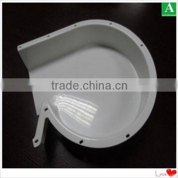 Customized Vacuum Forming White Plastic Machine Cover photo-3