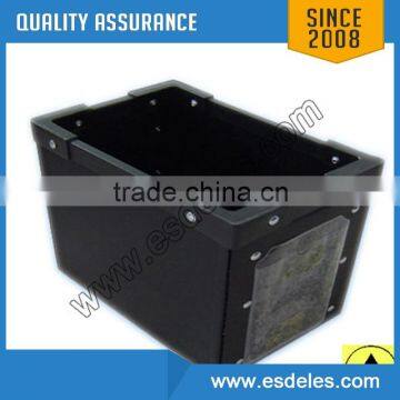320*235*43mm Size Esd Hollow Board Turnover Box With High Quality photo-3
