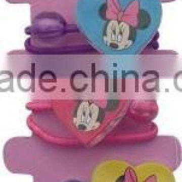 OEM SERVICE--4PCS MINNIE PONY TAIL HOLDER