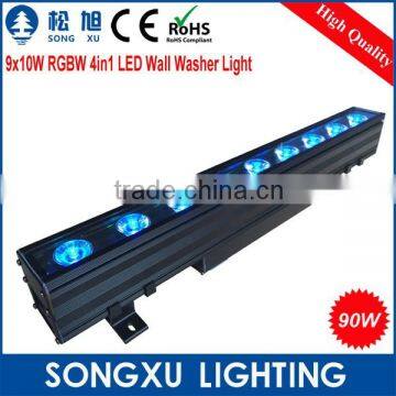 9x10w waterproof wall washer light professional led dj equipment for disco event