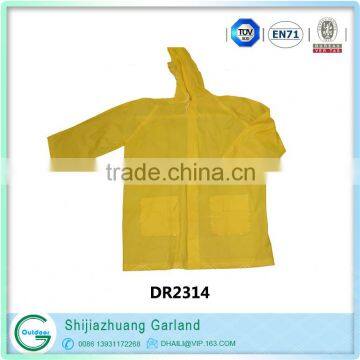 waterproof jackets Emergency PE adult disposable raincoat