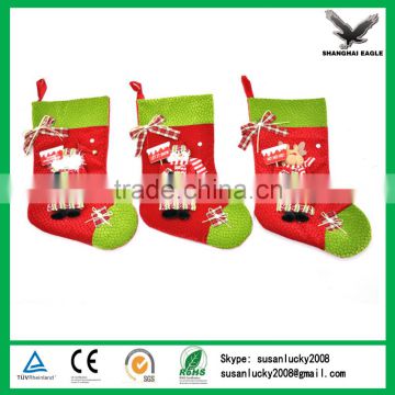 Non Woven, Polyester, Velvet Christmas Boots