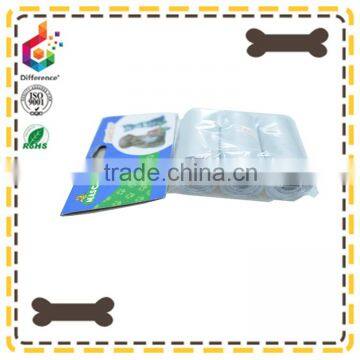 Sliver White Monochrome Poop Bag With Customized Design photo-3