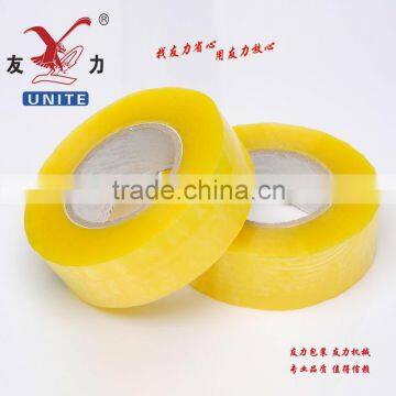 Factory yellowish bopp tape