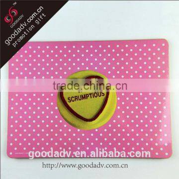 2016 Hot-selling Product Eco-friendly Fruit Pattern Printing Kids Table Mats