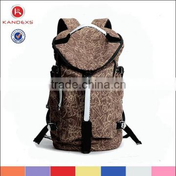 New Design Large Canavas Capacity Backpack Korean Style Hiking Backpack Wholesale Hiking Backpack