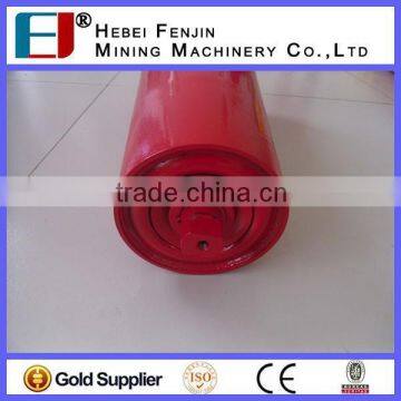 Mining Equipment Parts Low Noise Belt Conveyor Steel Pipe Idlers For Supporting