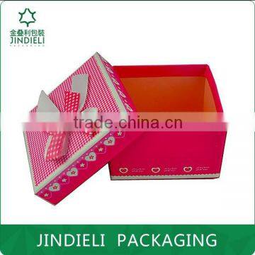 Pink beauty love gift box packaging manufacturer