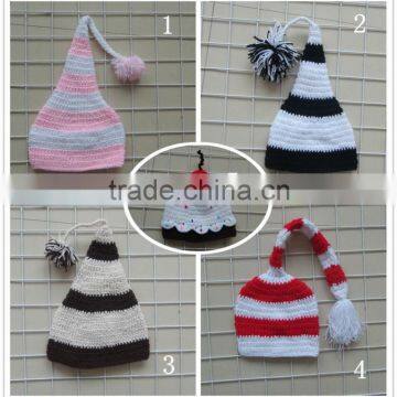 Hot Sale Winter Wool Handmade Knitted Baby Crochet Hat